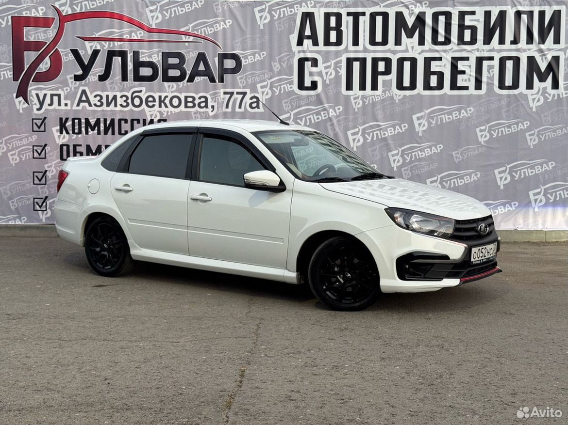 ВАЗ (LADA) Granta 1.6 MT, 2021, 117 685 км