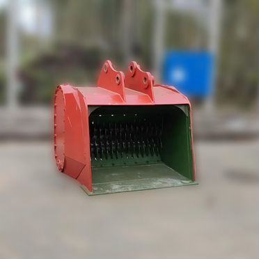 Ковш просеивающий двухвалково-дробильный